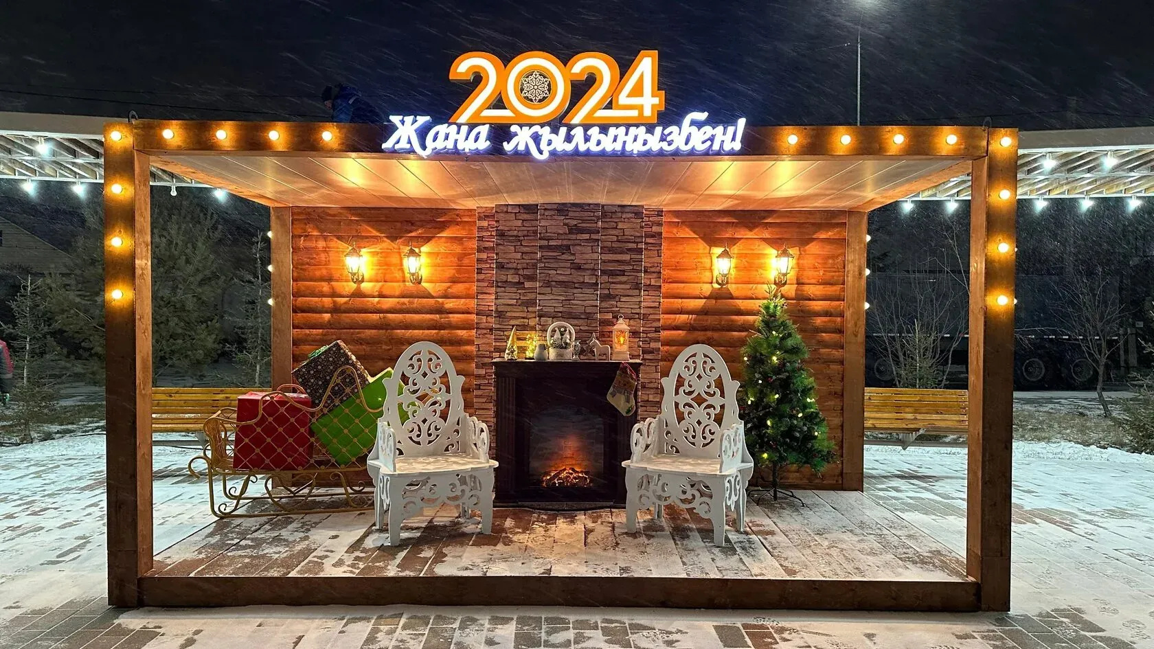 Наружная реклама для акимата Астана